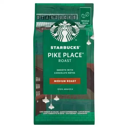 Starbucks Pike Place Medium Roast Whole Beans - 200g