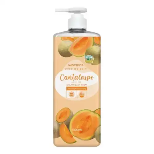 Watsons Love My Skin Cantaloupe Scented Cream Body Wash 1000ml