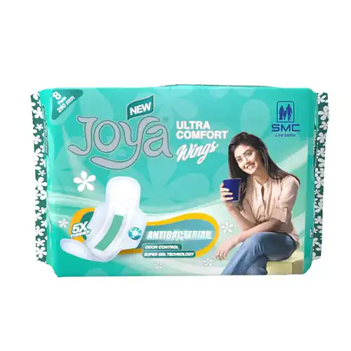 Joya Sanitary Napkin – Ultra Comfort Wings 8 Pads Pack