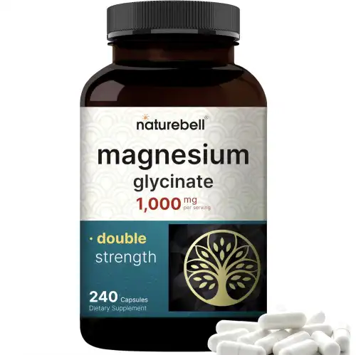 NatureBell Magnesium Glycinate 1,000mg | 240 Capsules