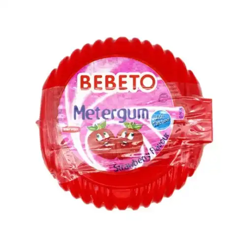Bebeto Metergum Strawberry Flavour