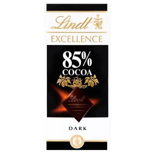 Lindt Excellence 85% Cocoa Dark Chocolate 100g