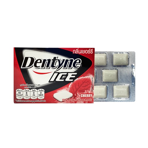 Dentyne Ice Sugar Free Cherry Flavored Chewing Gum - 8 Piece