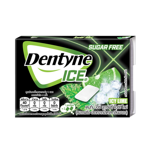 Dentyne Ice Sugar Free Lime Flavored Chewing Gum - 8 Piece
