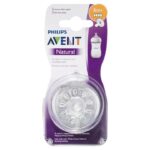 Avent Natural Fast Flow Nipples 6m+ 2 Pack