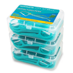 Watsons Dental Floss Picks Mint Flat Thread 50 Piece