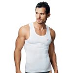 Rupa Frontline Round Neck Vest White - XL