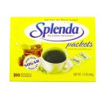 Splenda No Calorie Sweetener 100 Individual Packets