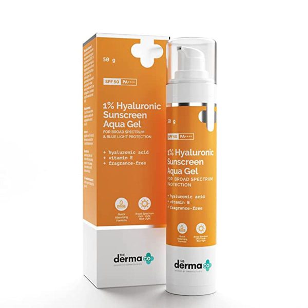 The Derma Co 1% Hyaluronic Sunscreen SPF 50
