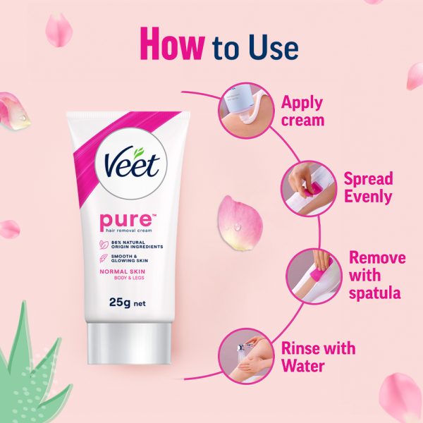 Veet Pure Hair Removal Cream 25g
