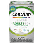 Centrum Silver Multivitamin for Adults 50 plus - 125 Tablets