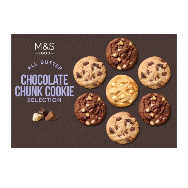 M&S food Chocolate Chunk Cookies 500g