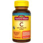 Nature Made Super C with Vitamin D3 & Zinc | 60 Tablets