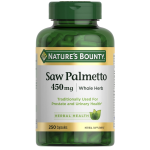 Nature's Bounty Saw Palmetto 450mg | 250 Capsules