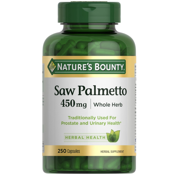 Nature's Bounty Saw Palmetto 450mg | 250 Capsules