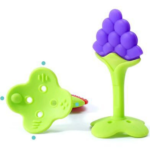 Apple Bear Liquid Silicone Pacifier 0M+