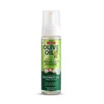 ORS Olive Oil Hold & Shine Wrap Set Mousse Infused with Coconut Oil for Restorative Shine 207ml