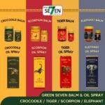 Green Seven Scorpion Hot Formula Strong Massage Balm 50g
