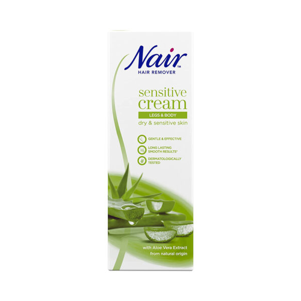 Nair Hair Remover Sensitive Cream With Aloe Vera for Sensetive Skin 100g