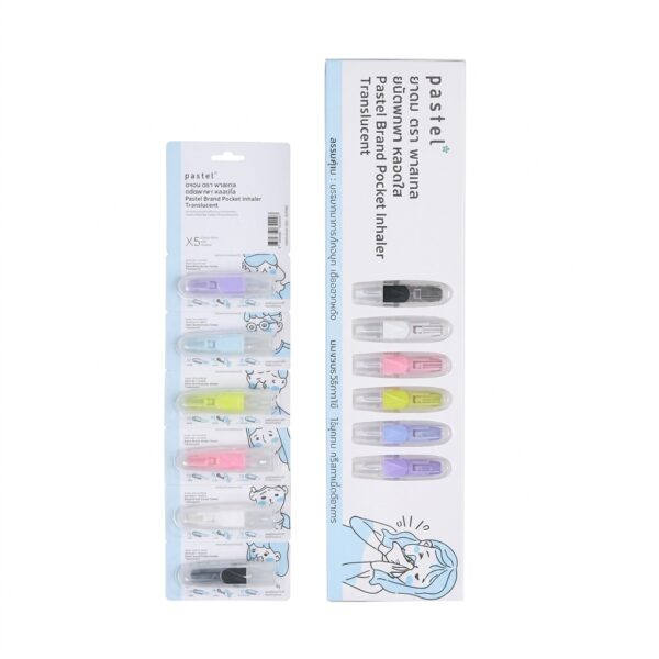 PASTEL brand Pocket Inhaler Translucent